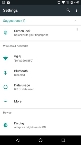 Nueva version de android N 03(1)