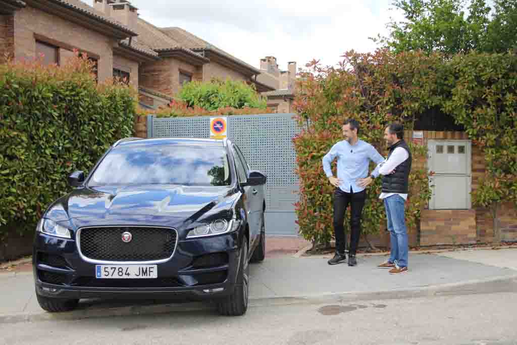 Prueba del Jaguar F-Pace lector