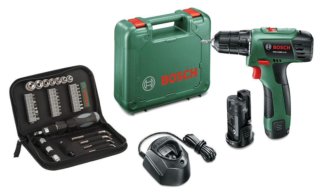 Bosch PSR 1080 LI-2: Atornilla y taladra sin esfuerzo ni cables
