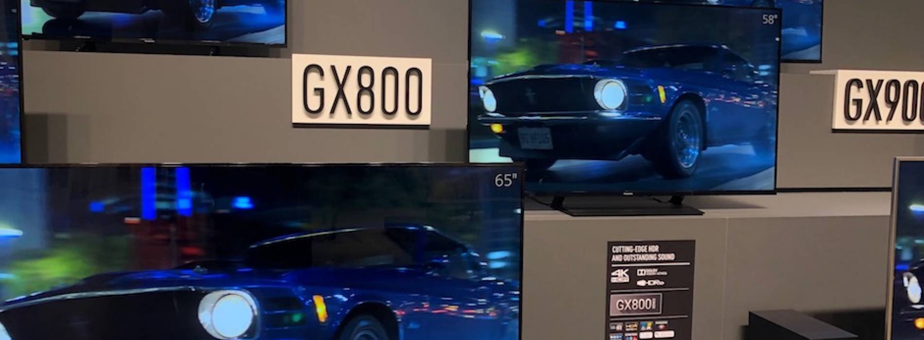 Panasonic presenta la GX800, su nueva TV LED 4K