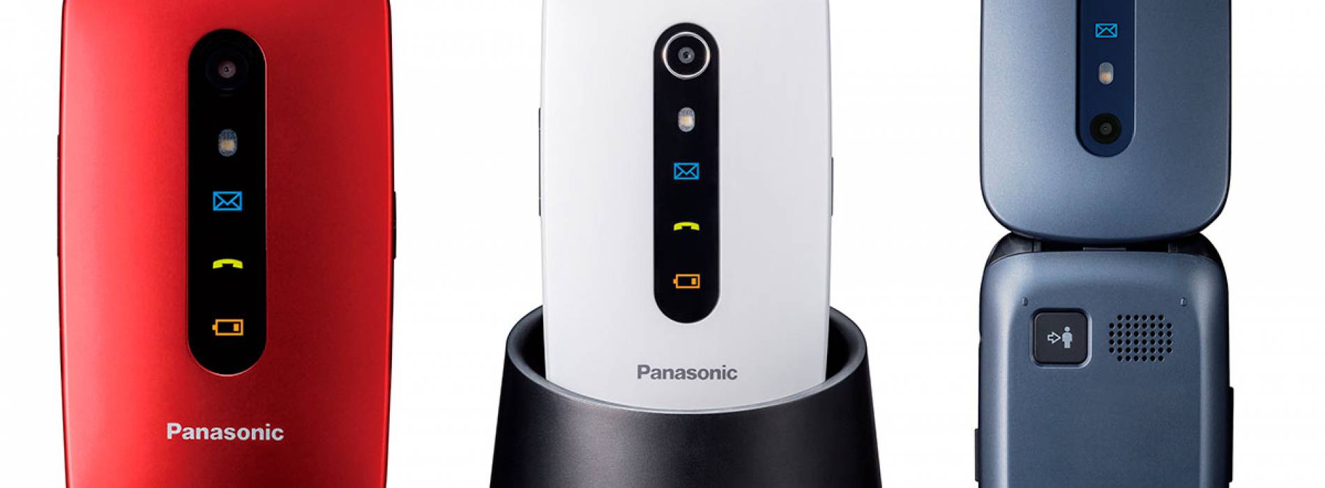 Estos son los móviles de Panasonic para nuestros mayores