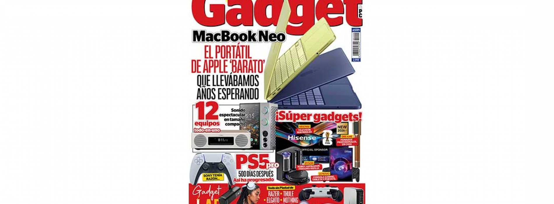 Revista Gadget nº 209 (mayo 2026), ¡ya en tu kiosco!