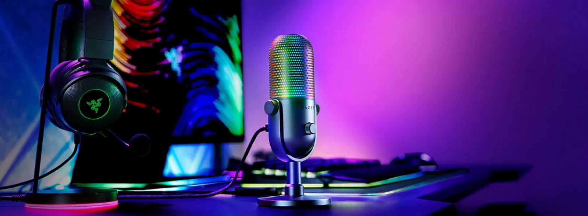 Razer Seiren V3 Chroma: el micrófono que se ve antes de que se oiga. Y luego se oye muy bien – Review del Gadget Lab