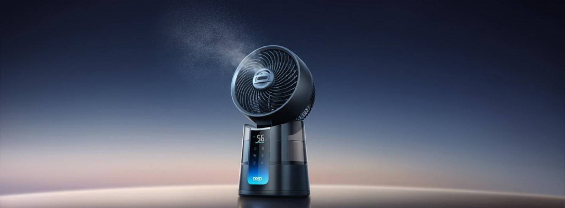 DREO TurboCool Misting Fan 516S: este ventilador de escritorio nebuliza a 11 micrómetros y baja la temperatura percibida hasta 2,8 °C, todo, sin mojar nada – Review del Gadget Lab