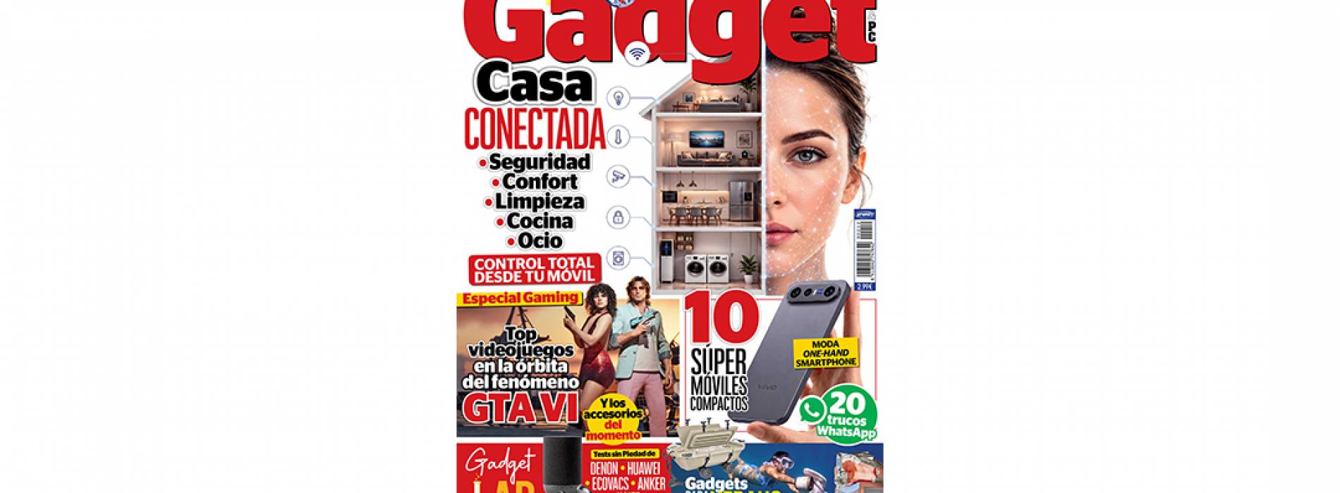 Revista Gadget nº 212 (agosto 2026), ¡ya en tu kiosco!