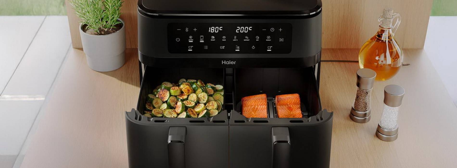 Haier I-Master Series 3 Double Drawer HAF3AD 011: así quiere Haier convencer de que una sola air fryer puede sustituir al horno – Review del Gadget Lab