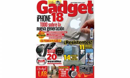 Revista Gadget nº 213 (septiembre 2026), ¡ya en tu kiosco!