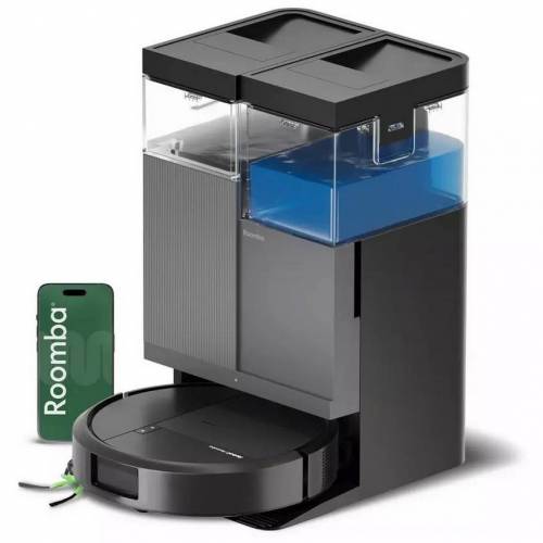 iRobot Roomba Plus 415 Combo: 20.000 pascales de succión y una base que lava y seca las mopas después de cada pasada – Review del Gadget Lab